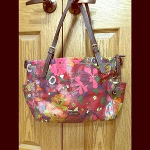 SakRoots Purse with matching wallet